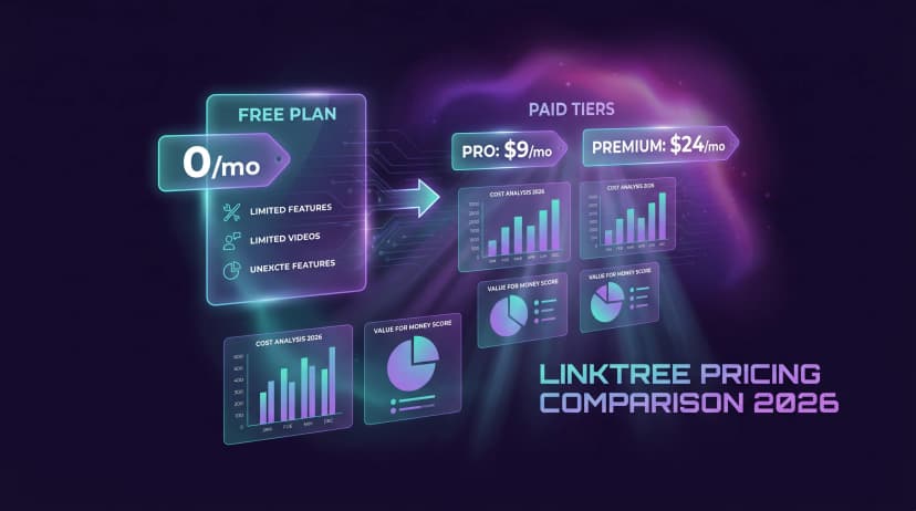 Linktree Pricing 2026: When Free Isn't Actually Free ($8-$35 + 12% Sales Cut)